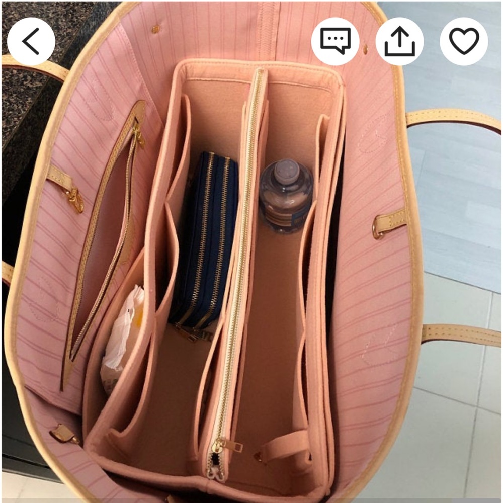 Neverful bag organizer